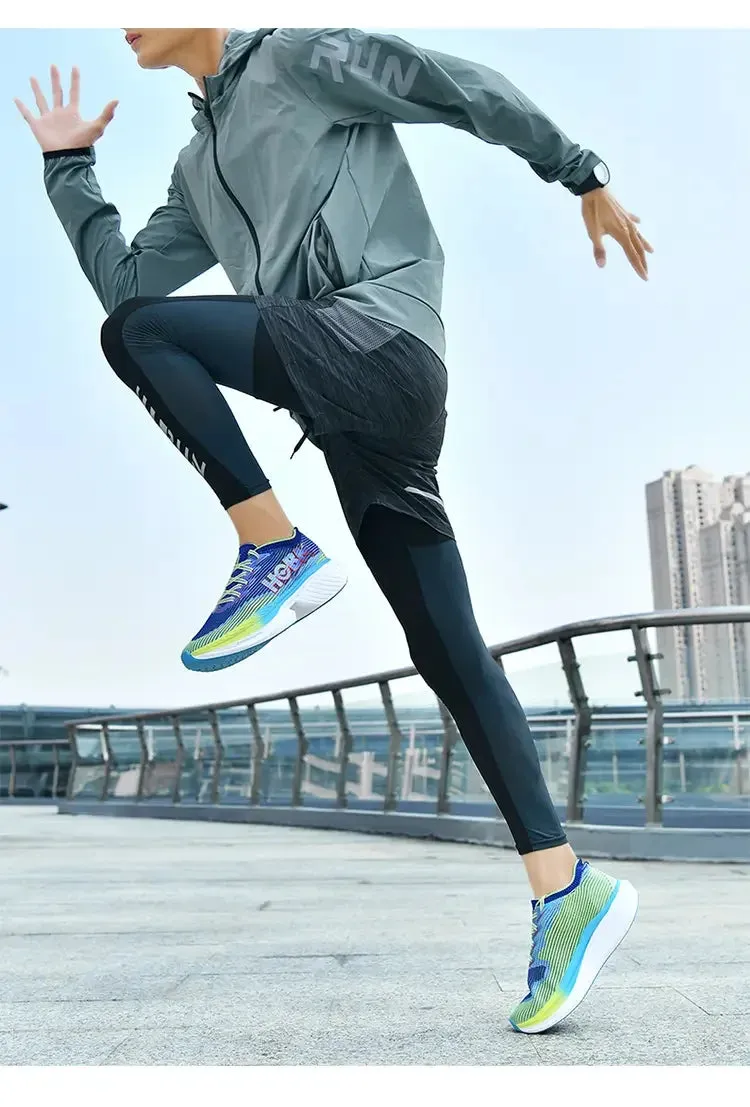 2025 New Sports Running Shoes Men Breathable Lightweight Comfortable Athletic Nonskid Leisure Outdoor Hiking Sneakers Shoes