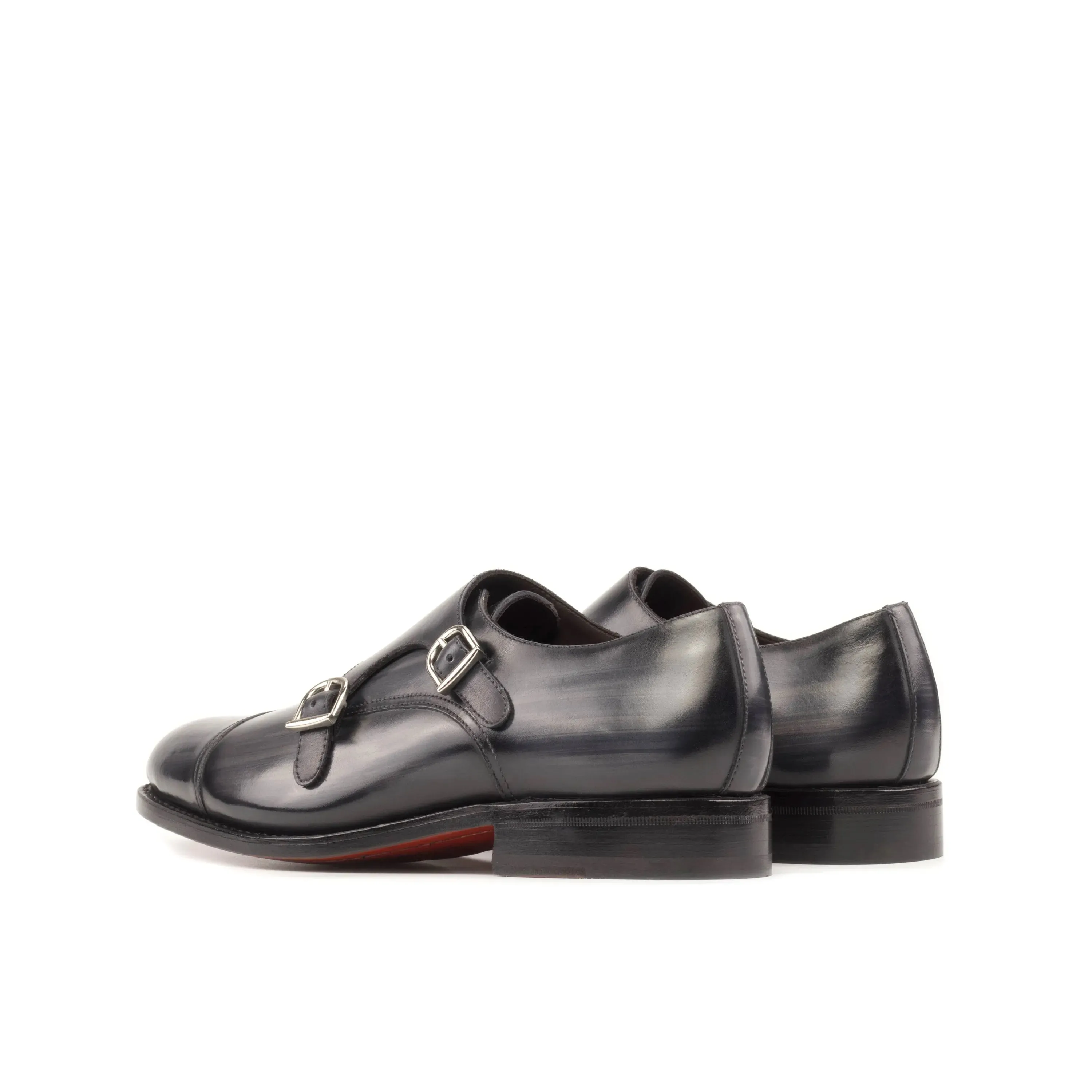 5940 Double Monk Patina Shoes