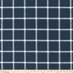 Abbot Italian Denim Slub Canvas Fabric By Premier Prints