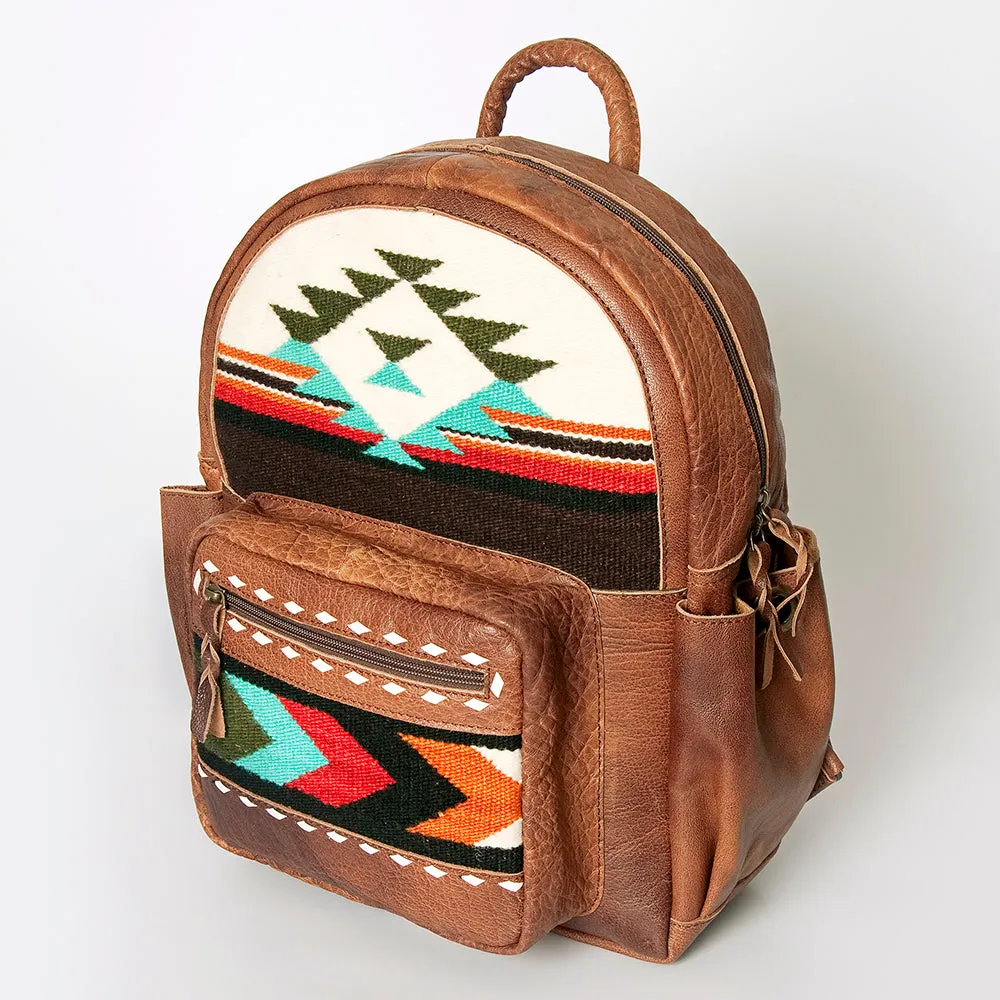 ADBG853C American Darling Saddle Blanket Genuine Leather Women Bag Western Handbag Purse