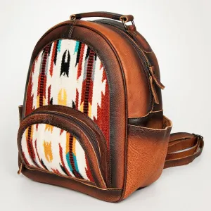 ADBG944 American Darling Saddle Blanket Genuine Leather Women Bag Western Handbag Purse