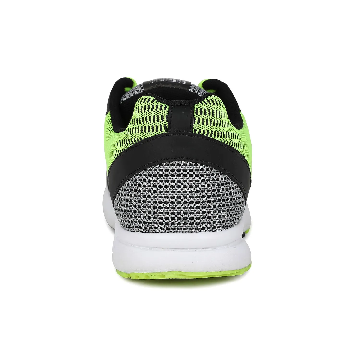 Avant Men's Cushioned Athletic Running and Training Shoes - Parrot Green/Grey