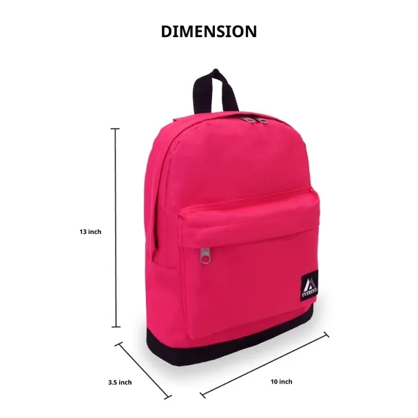 Backpack Bag Turquoise with Black Accents