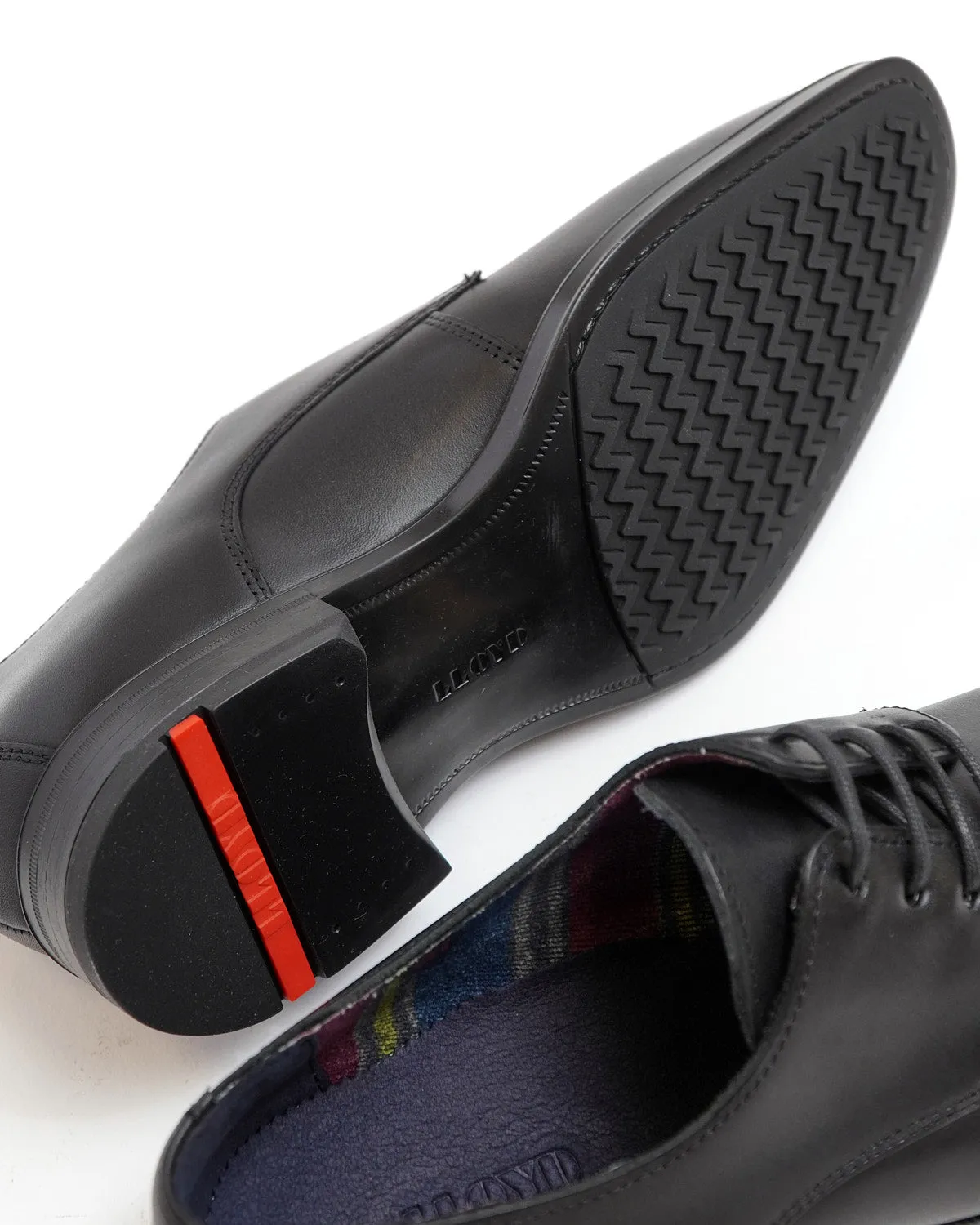 Black 'Gideon' Leather Dress Shoes