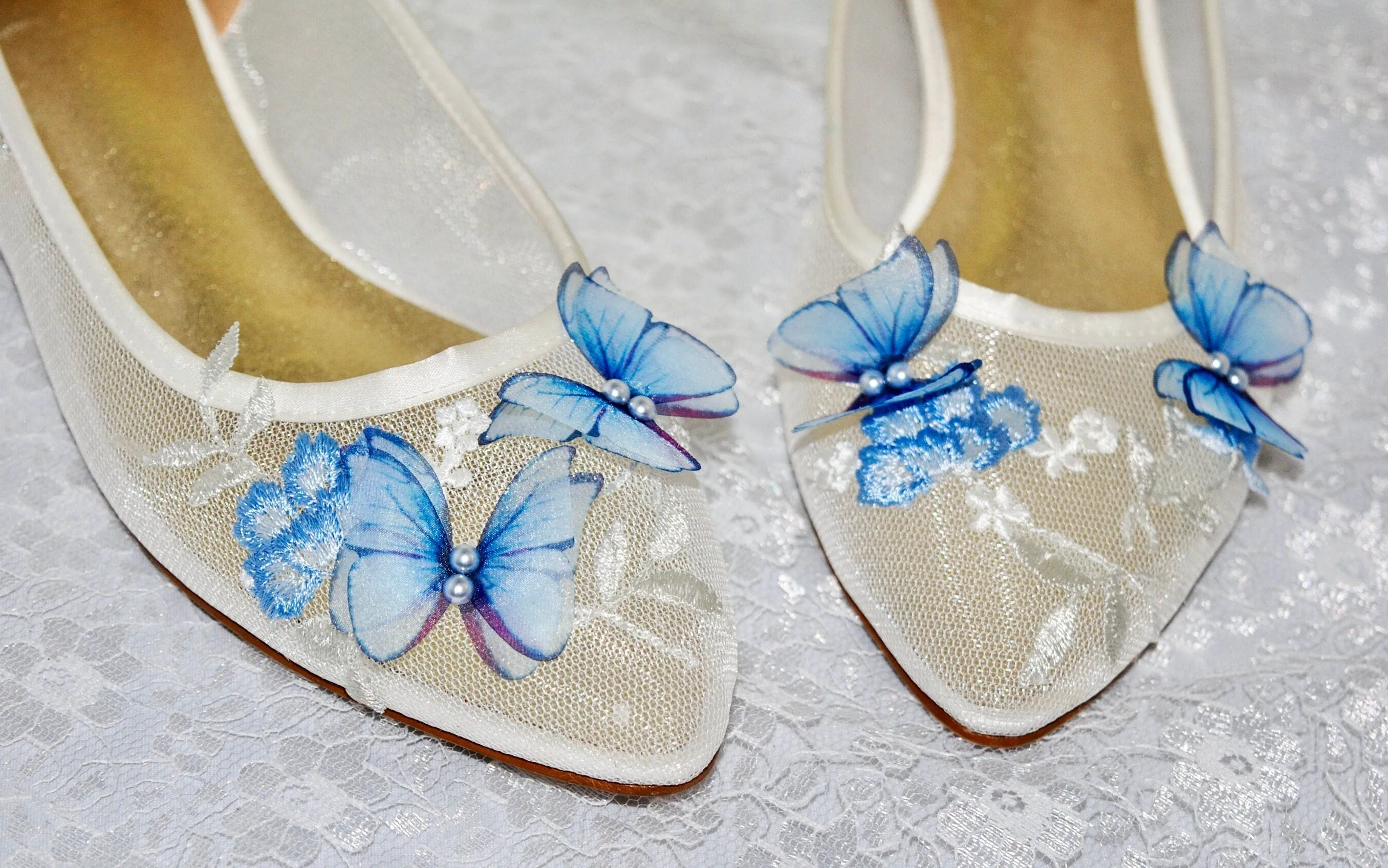 Blue Butterfly Flats