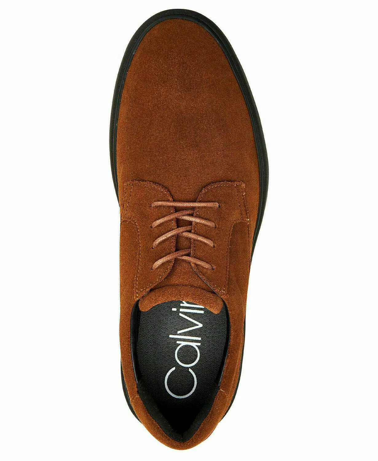 Calvin Klein Men's Gleyber Dress Casual Oxfords  Color Rust  Size 11.5M