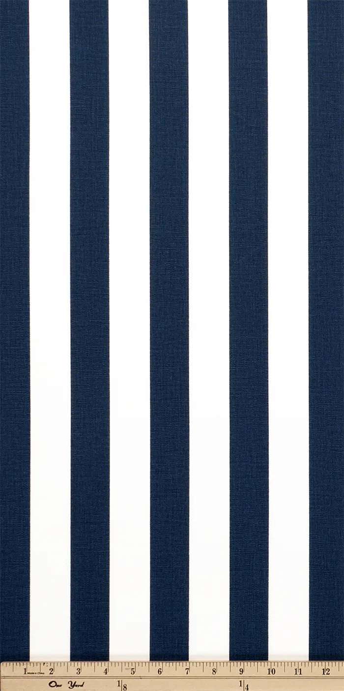 Canopy Premier Navy Fabric By Premier Prints