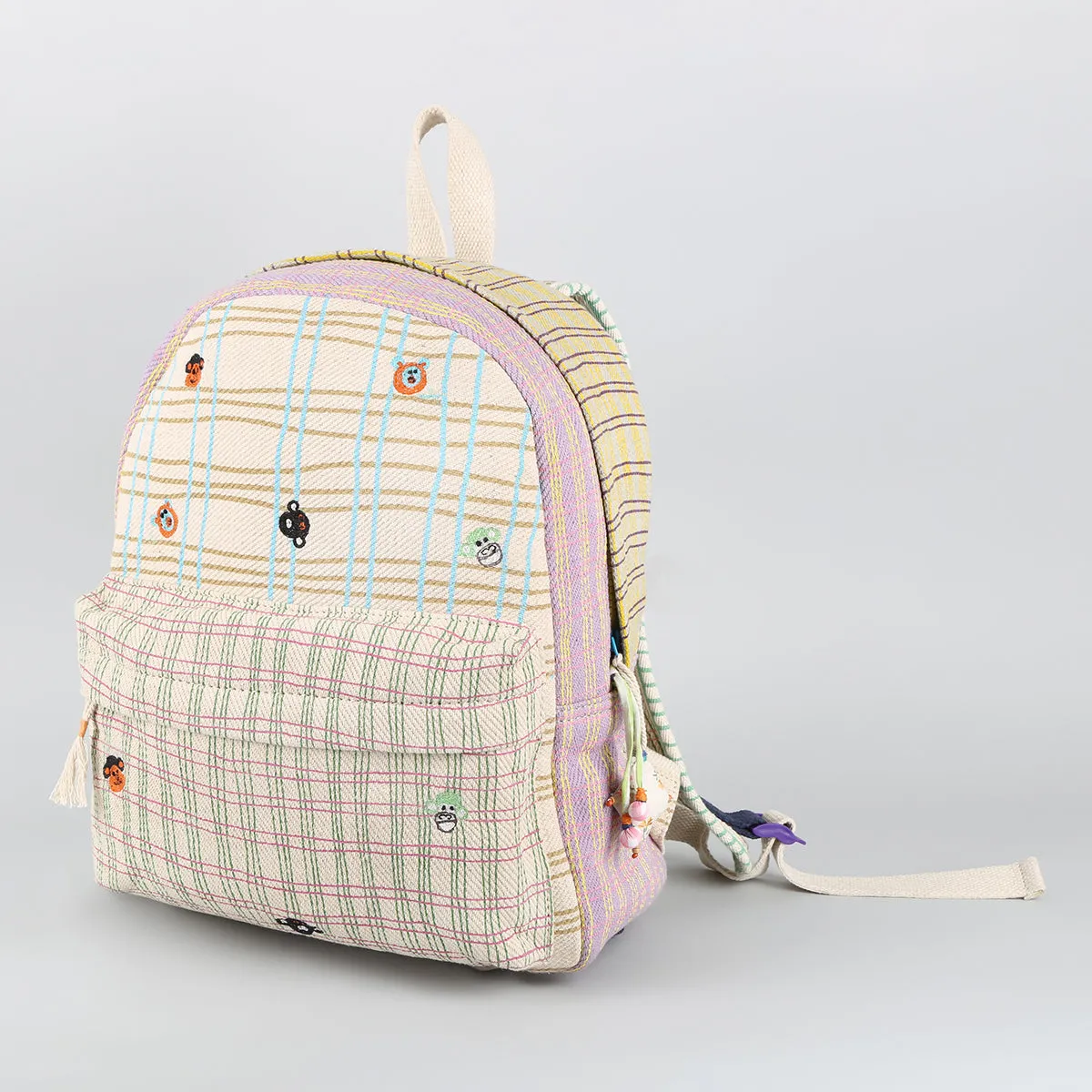 Checkered Kids Bag | 5 L