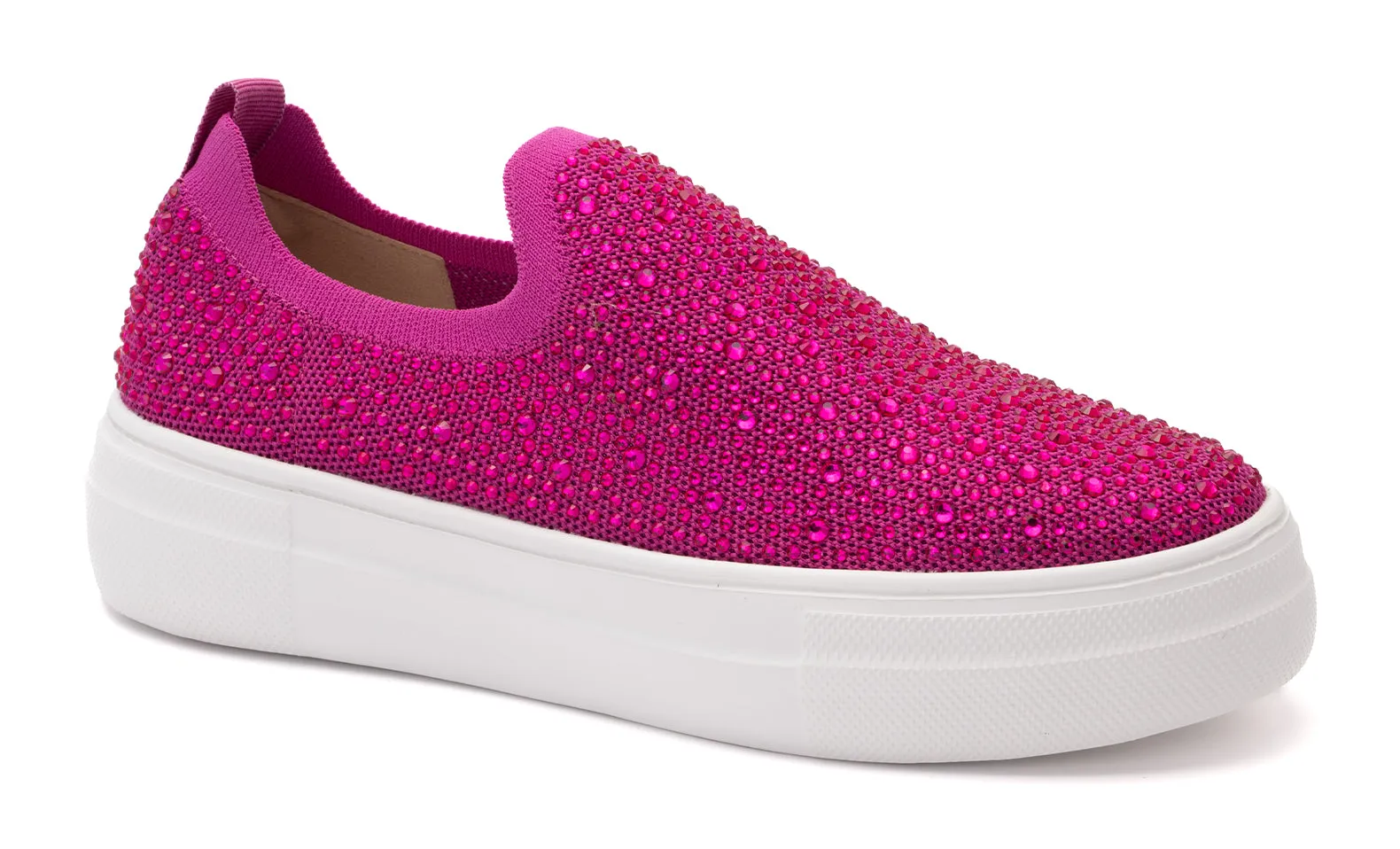 Corkys Swank Crystal Sneaker (Fushsia)