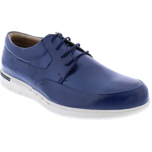Country Jack 9700 Rory Mens Denim Leather Lace Up Shoes