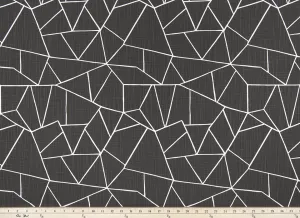 Cut Glass Ink Slub Canvas Fabric By Premier Prints