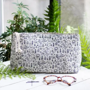 Danica Cosmetic and Toiletry Bag Large Stay Wild Adventure