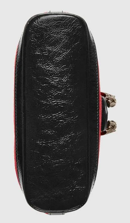 Dionysus Medium Bucket Bag, Red
