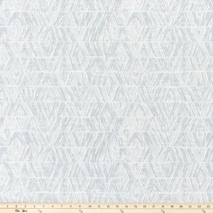 Eureka Mineral Blue Slub Canvas Fabric By Premier Prints