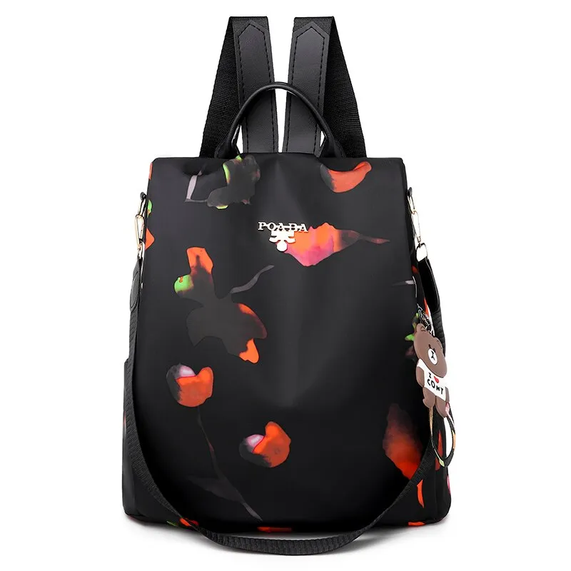 Fashion Backpack Women Oxford Cloth Shoulder Bags School Bags for Teenage Girls Light Ladies Travel Backpack Mochila Feminina