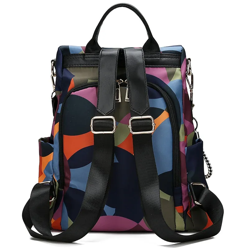Fashion Backpack Women Oxford Cloth Shoulder Bags School Bags for Teenage Girls Light Ladies Travel Backpack Mochila Feminina