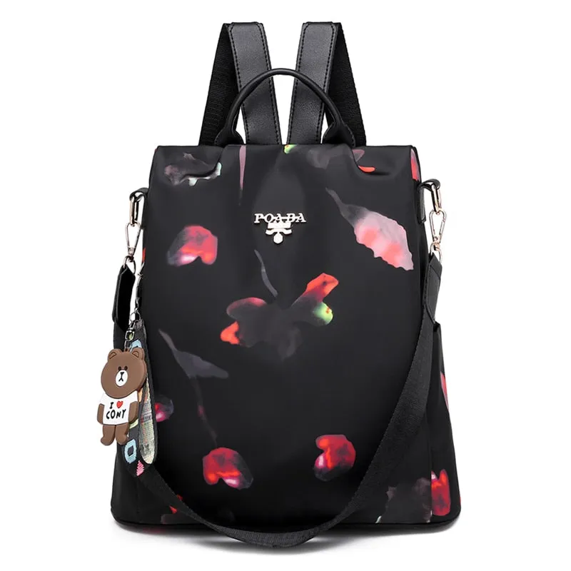 Fashion Backpack Women Oxford Cloth Shoulder Bags School Bags for Teenage Girls Light Ladies Travel Backpack Mochila Feminina