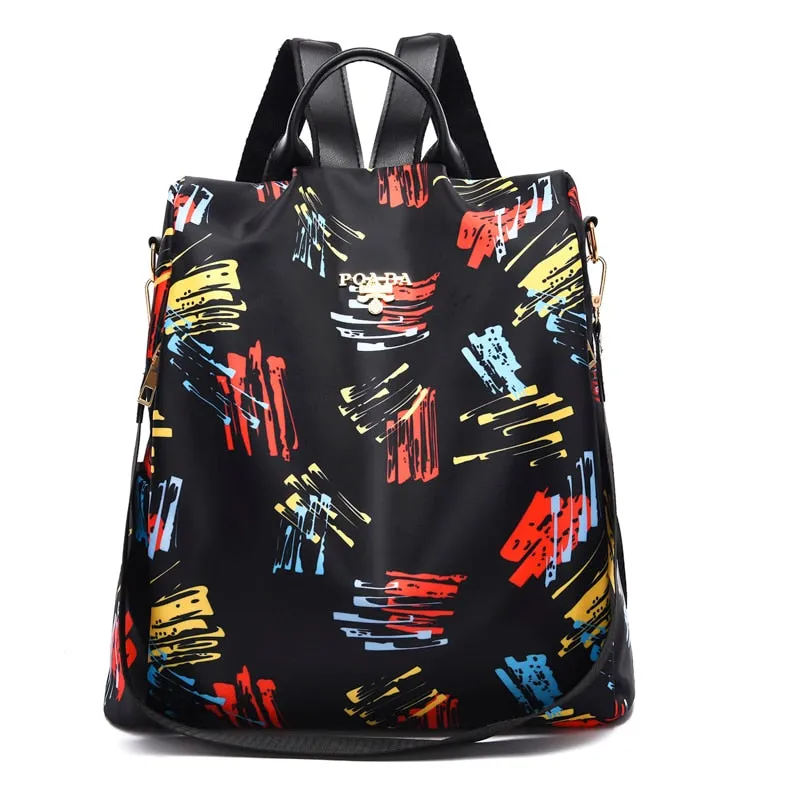 Fashion Backpack Women Oxford Cloth Shoulder Bags School Bags for Teenage Girls Light Ladies Travel Backpack Mochila Feminina