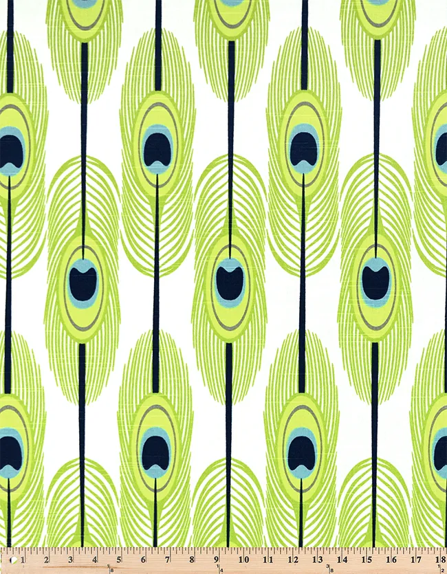 Feathers Canal Slub Fabric By Premier Prints