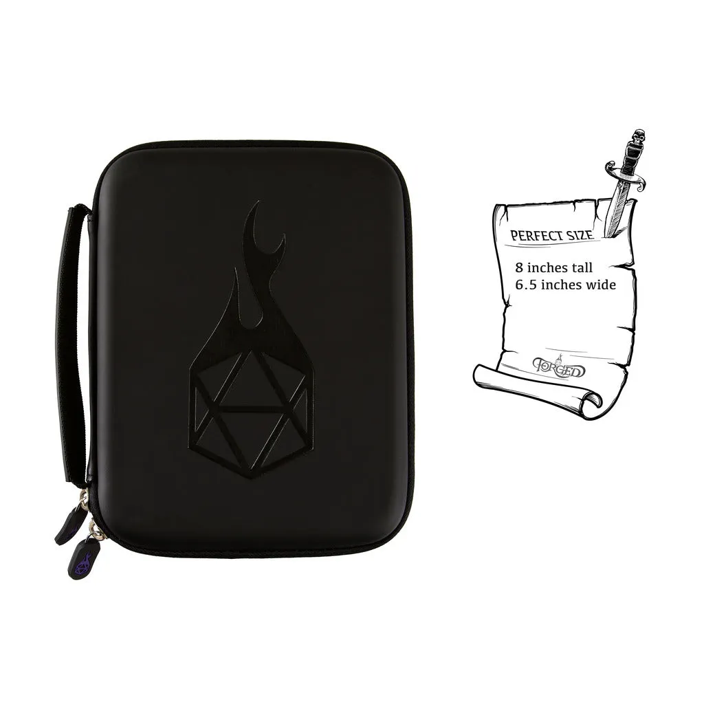Forged Zip-Close Dice Box, Dice Tray, & Storage Case