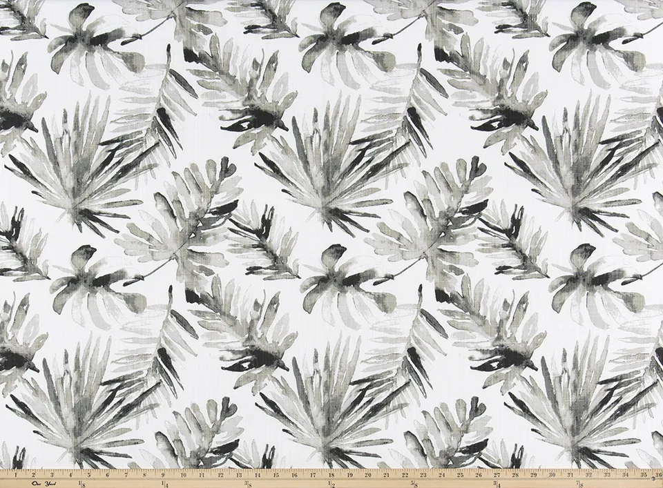 Frond Sable Slub Canvas Fabric By Premier Prints