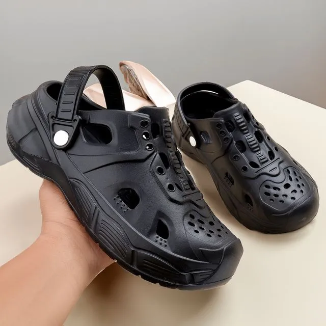 GIGANTIC Clogs For Men Sandals For Men magic black