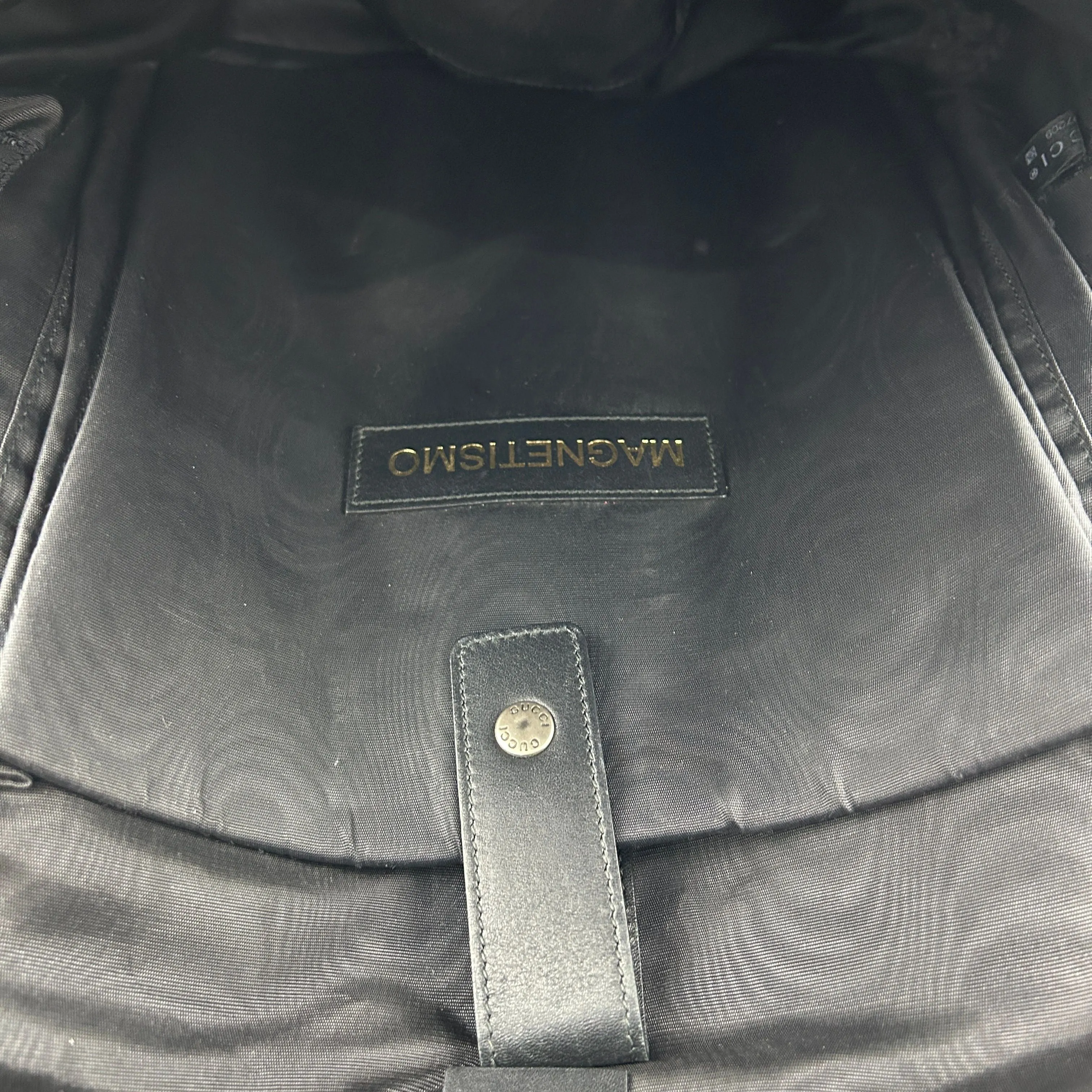 Gucci Guccy Magnetism Backpack - Black Backpacks, Handbags LA27144