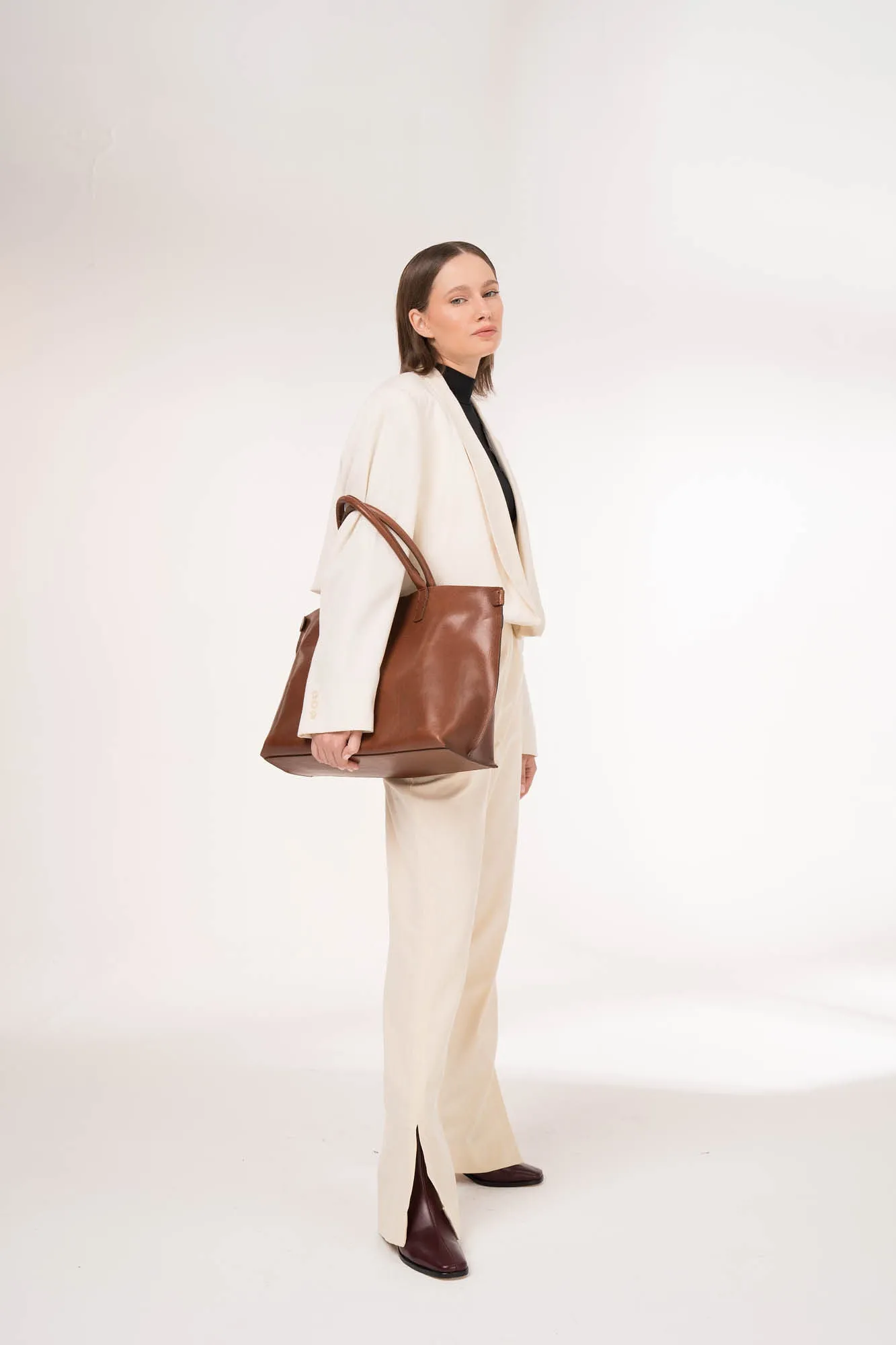 Handbag Toti Brown