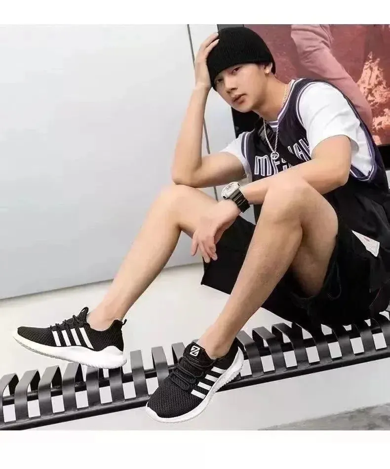 High Quality Sneakers Men Summer Breathable Fashion Women Light Running Tennis Shoes Comfortable Casual Shoes Large size 46