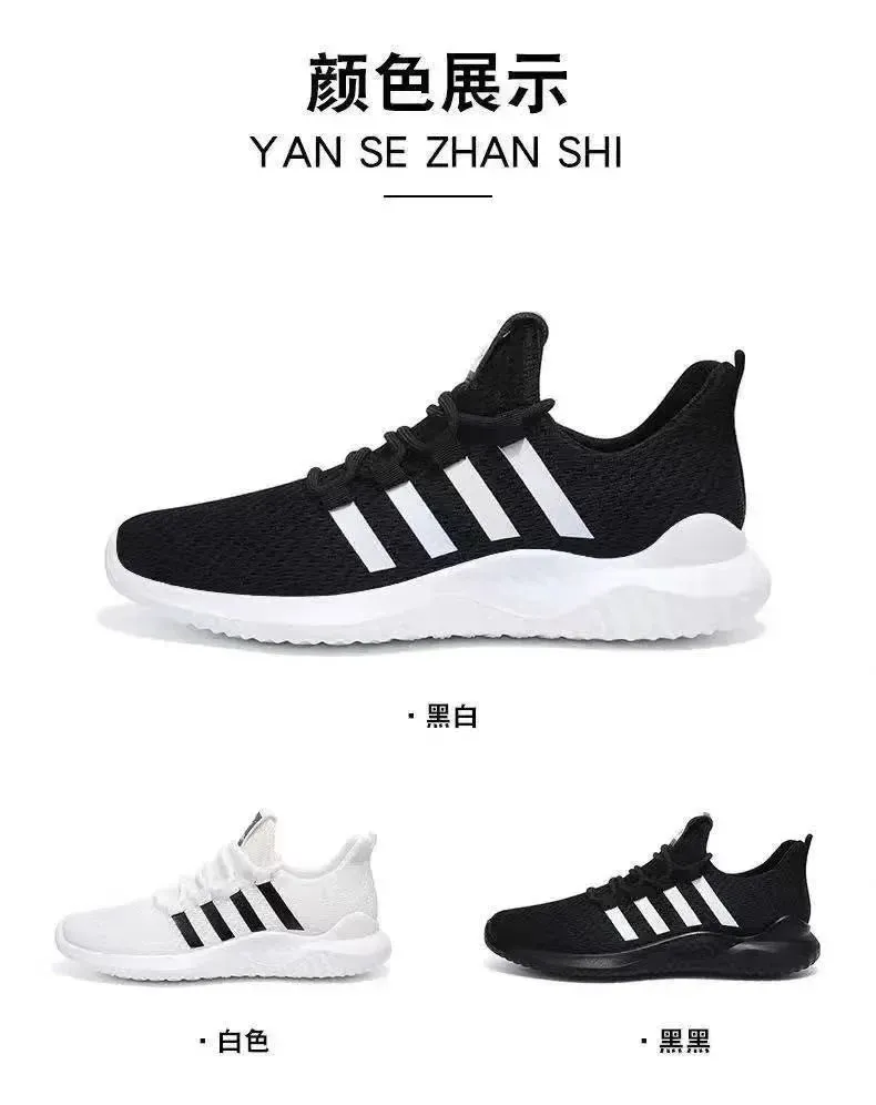 High Quality Sneakers Men Summer Breathable Fashion Women Light Running Tennis Shoes Comfortable Casual Shoes Large size 46