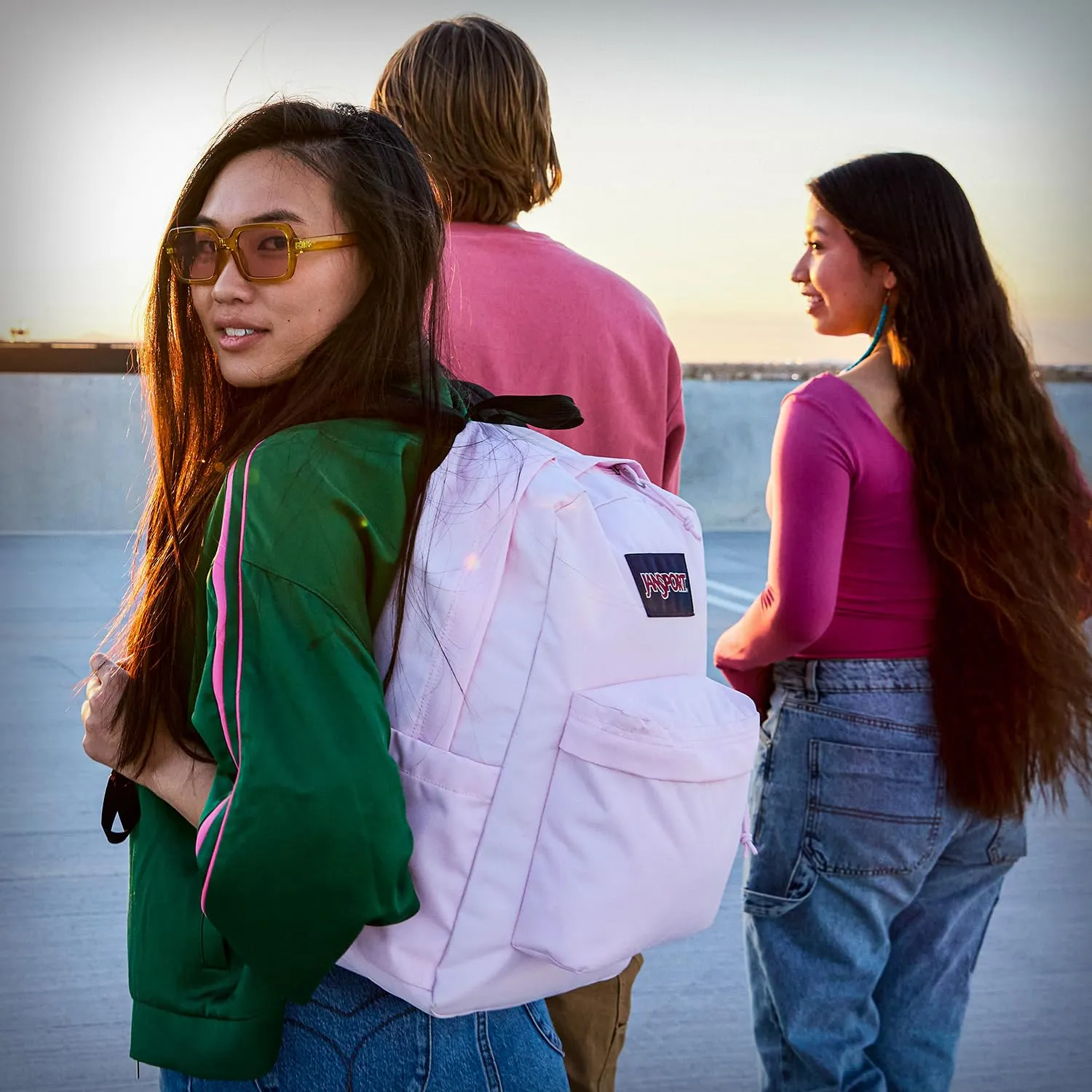 JanSport SuperBreak One Backpacks - Durable, Lightweight Bookbag with 1 Main Compartment, Front Utility Pocket with Built-in Organizer - Premium Backpack, Black