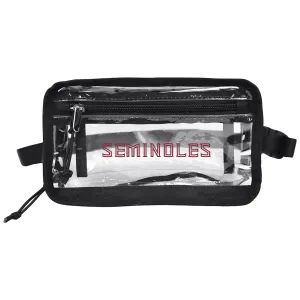 Jardine Seminoles Clear Belt Bag