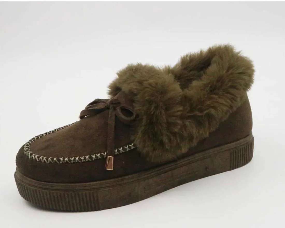 Joskaa 2024 New Kozette Casual Flats - Olive