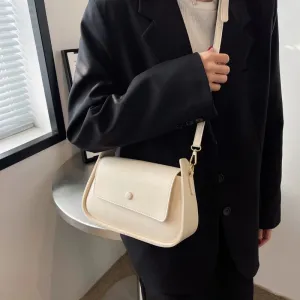 Lightweight Carry-On Vegan Leather Crossbody Sling Bags