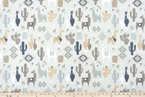 Llama Love Awendela Fabric By Premier Prints