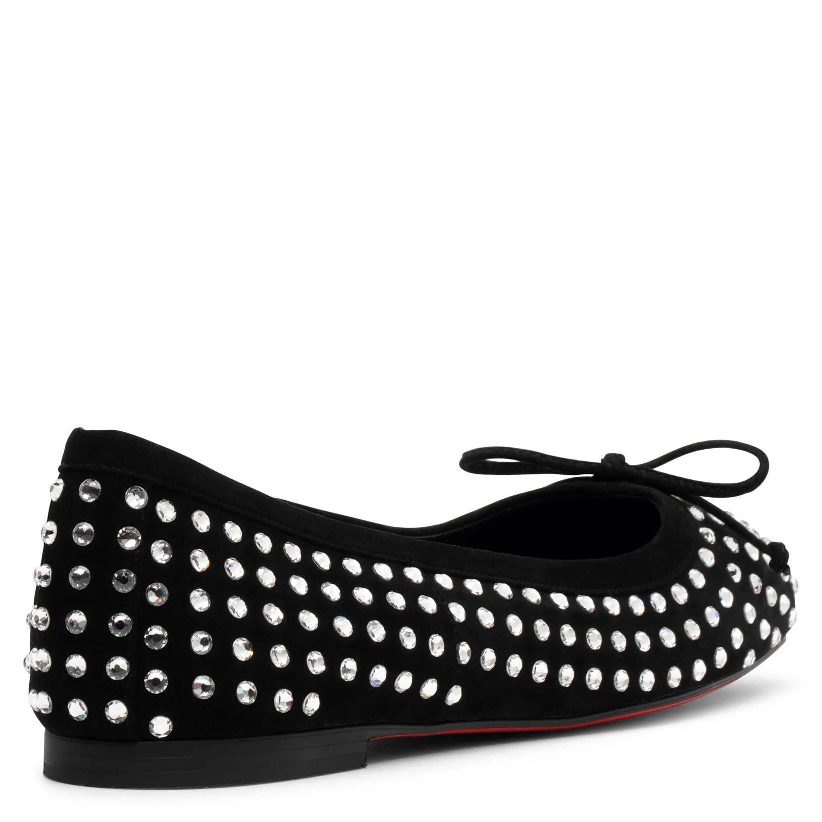 Mamadrague black strass ballerina