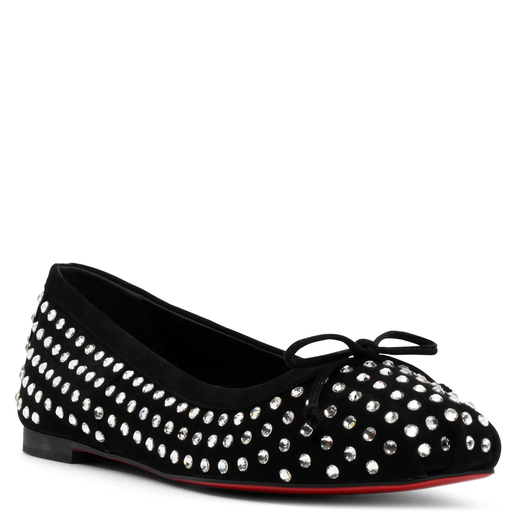 Mamadrague black strass ballerina
