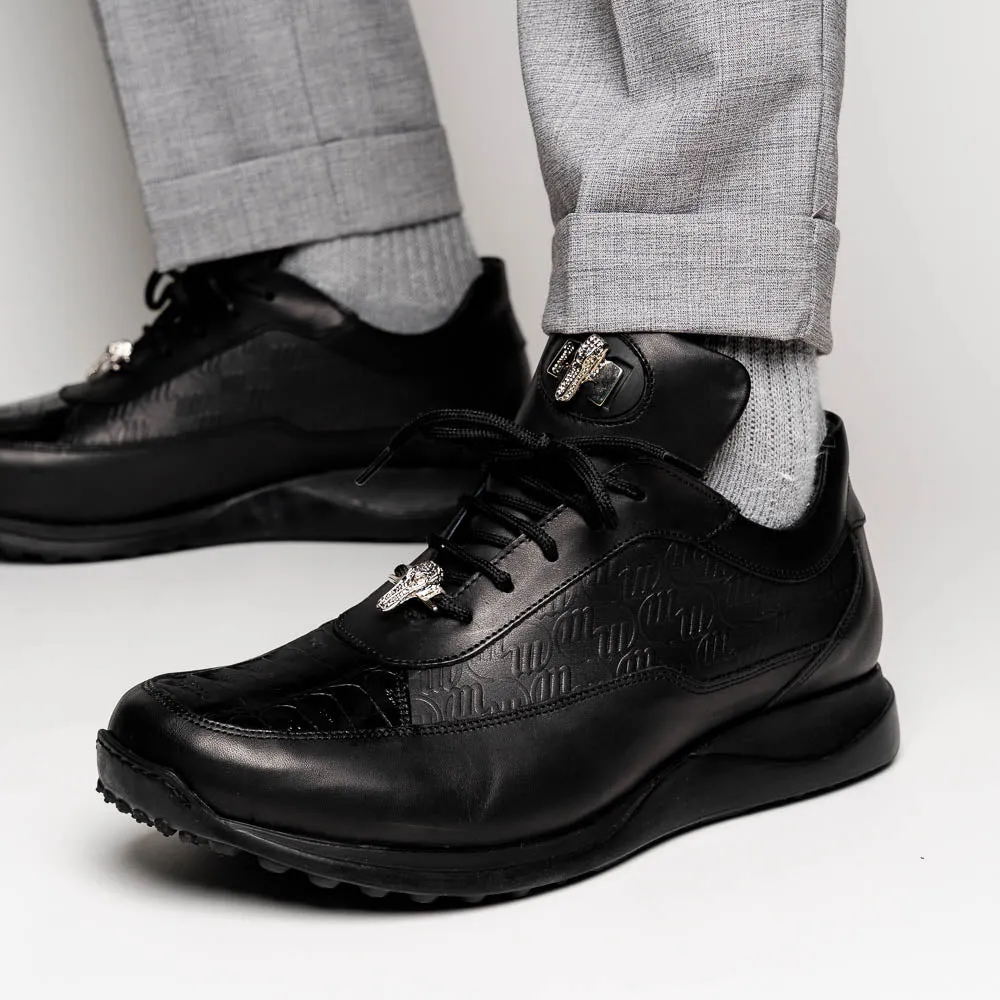 Mauri 8900/2 Nappa/Baby Croc/Nappa Embossed Black