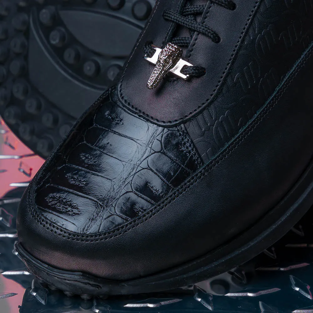 Mauri 8900/2 Nappa/Baby Croc/Nappa Embossed Black