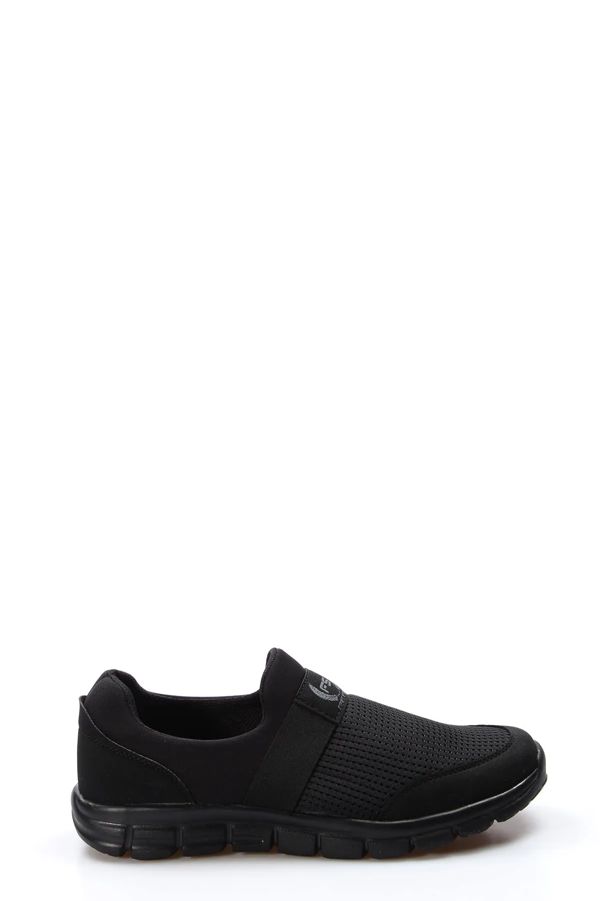 Men's Black Athletic Mesh Slip-On Shoes - Wessi