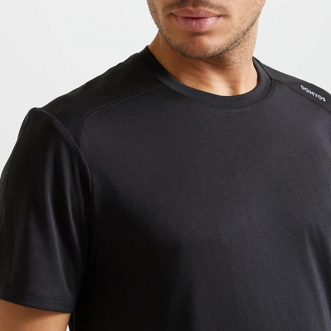 Men's Breathable Crew Neck Essential Fitness T-Shirt
