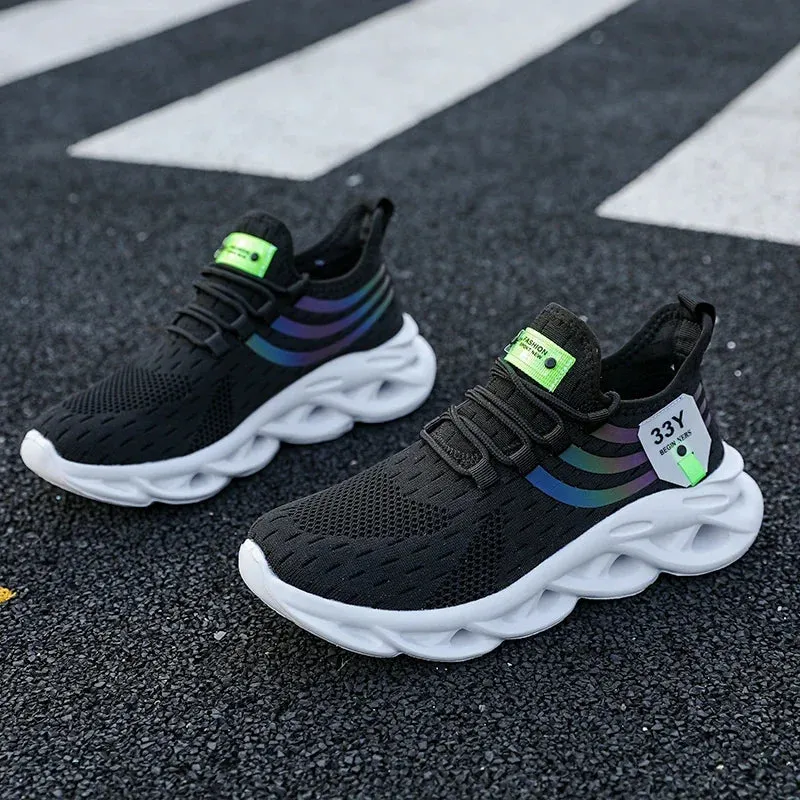 Men's Sneakers Luxury Brand Casuall Sport Shoes Summer Breathable Running Shoes High Quality Fashion Basketball Tenis Masculino