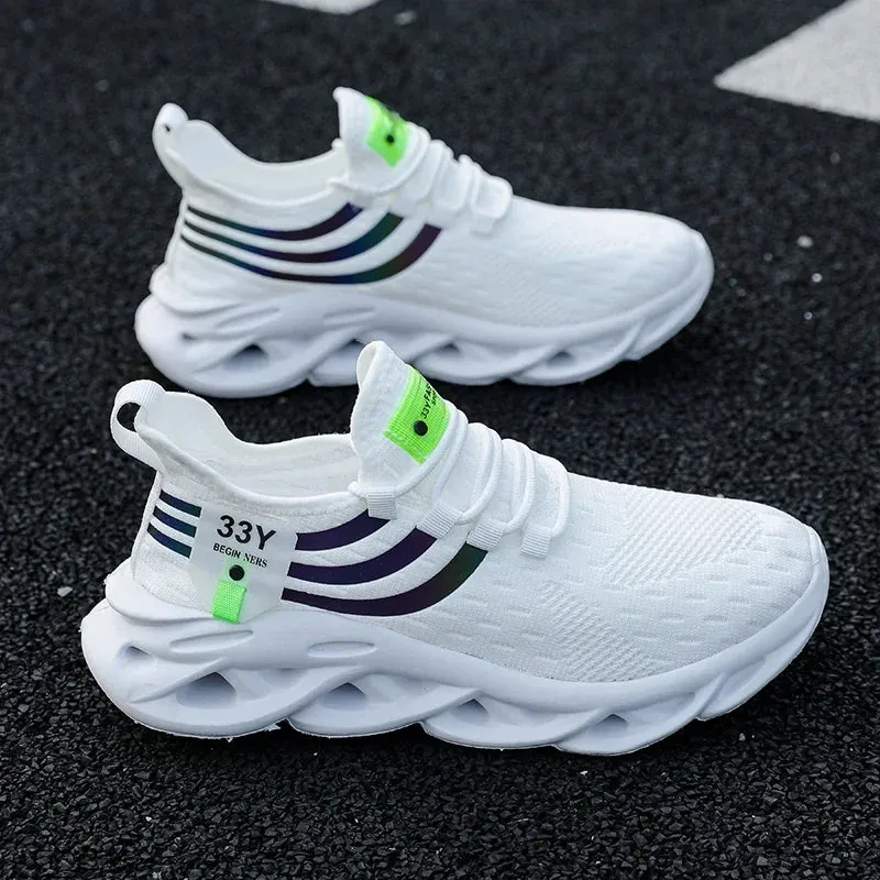 Men's Sneakers Luxury Brand Casuall Sport Shoes Summer Breathable Running Shoes High Quality Fashion Basketball Tenis Masculino