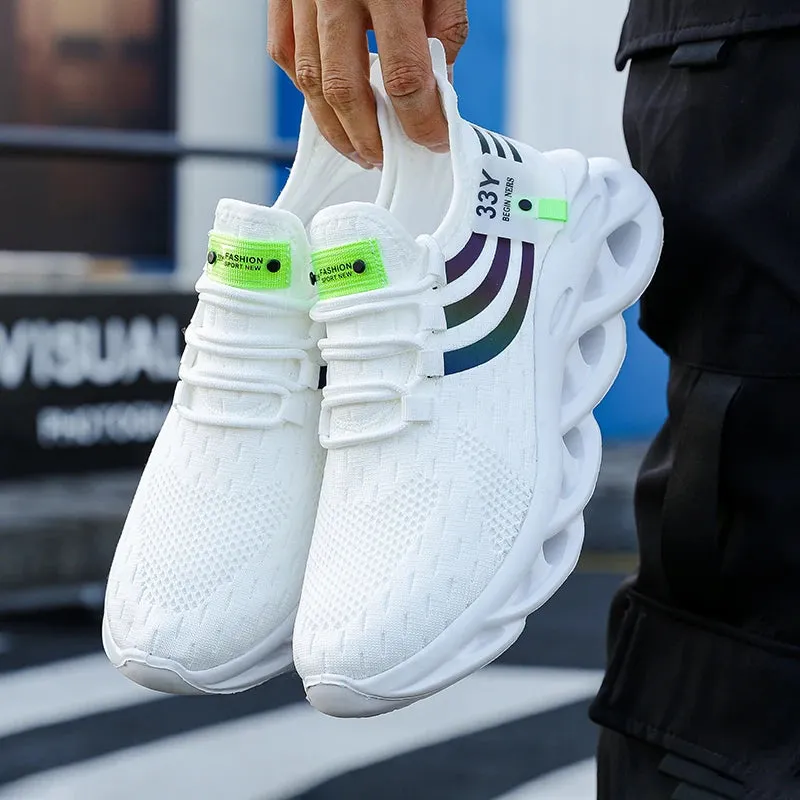 Men's Sneakers Luxury Brand Casuall Sport Shoes Summer Breathable Running Shoes High Quality Fashion Basketball Tenis Masculino