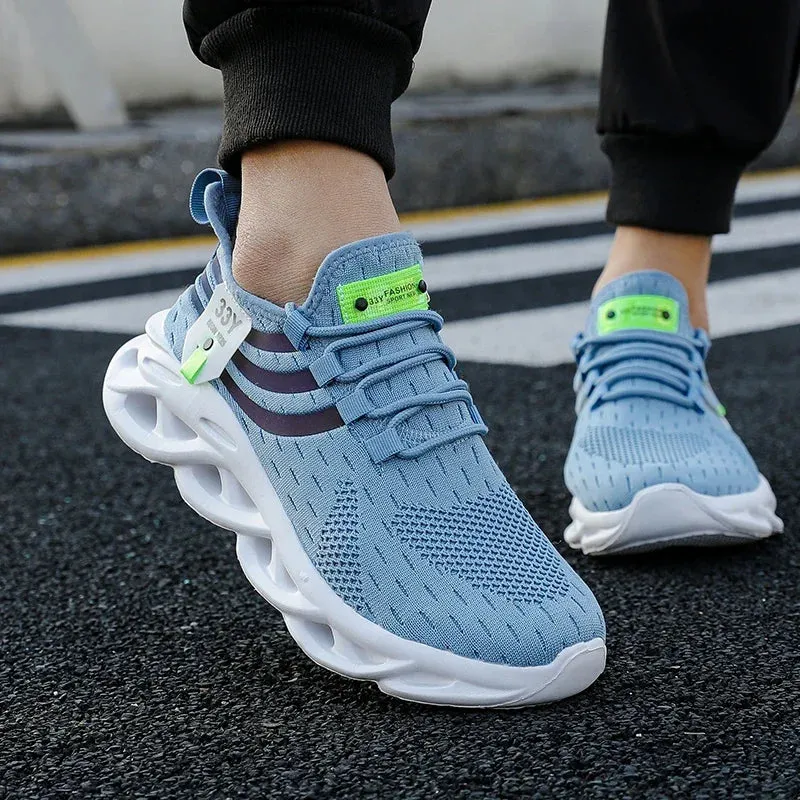Men's Sneakers Luxury Brand Casuall Sport Shoes Summer Breathable Running Shoes High Quality Fashion Basketball Tenis Masculino