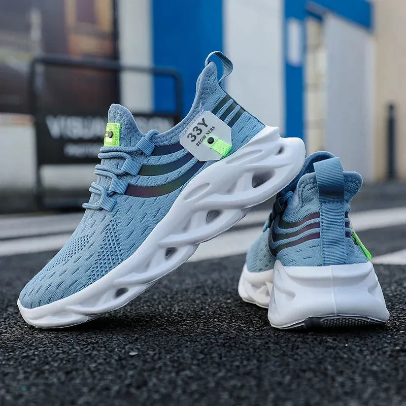 Men's Sneakers Luxury Brand Casuall Sport Shoes Summer Breathable Running Shoes High Quality Fashion Basketball Tenis Masculino