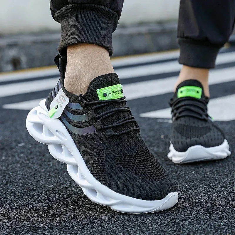 Men's Sneakers Luxury Brand Casuall Sport Shoes Summer Breathable Running Shoes High Quality Fashion Basketball Tenis Masculino