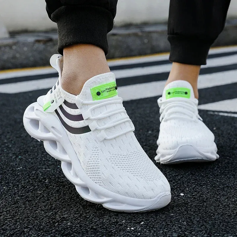 Men's Sneakers Luxury Brand Casuall Sport Shoes Summer Breathable Running Shoes High Quality Fashion Basketball Tenis Masculino