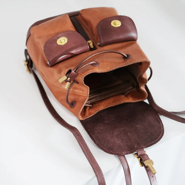 Mini Black Leather Backpack Bags Cute Backpacks For Women