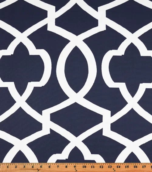 Morrow Blue Fabric By Premier Prints